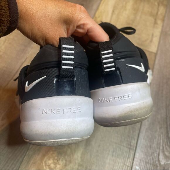 Nike‎ Free x Metcon 2 Cross Training Shoes Men\'s Size 13 Black White AQ8306-004
